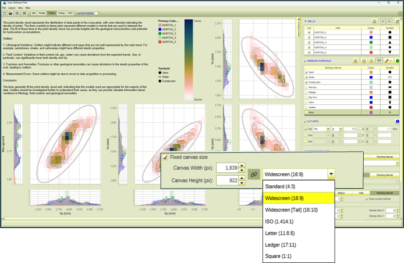 Rokdoc Crossplot The Latest in Rock Physics - RokDoc 2025.2